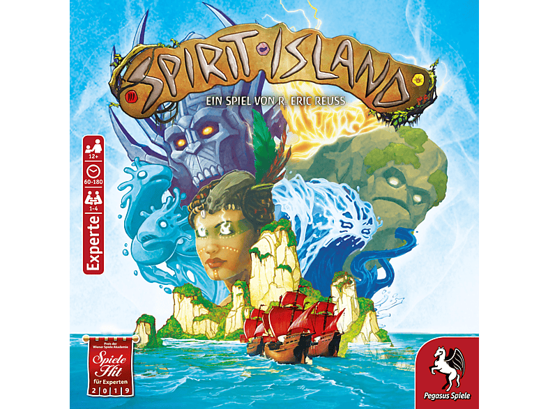 PEGASUS SPIELE Spirit Island (deutsche Mehrfarbig Brettspiel Ausgabe)