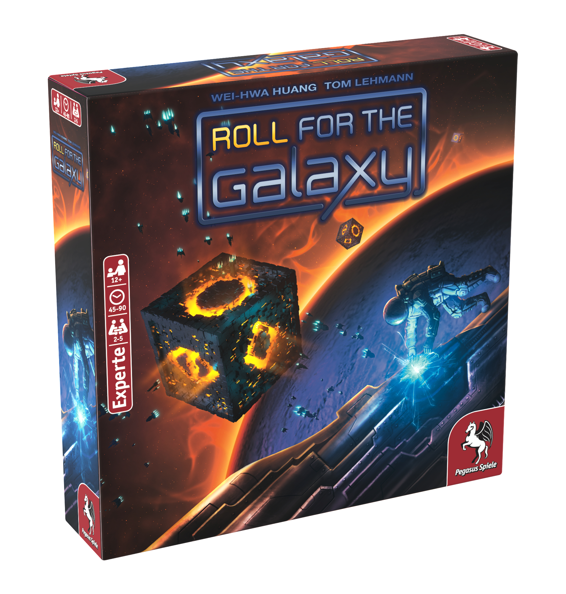 PEGASUS SPIELE Roll for the Galaxy (deutsche Ausgabe) Brettspiel Mehrfarbig