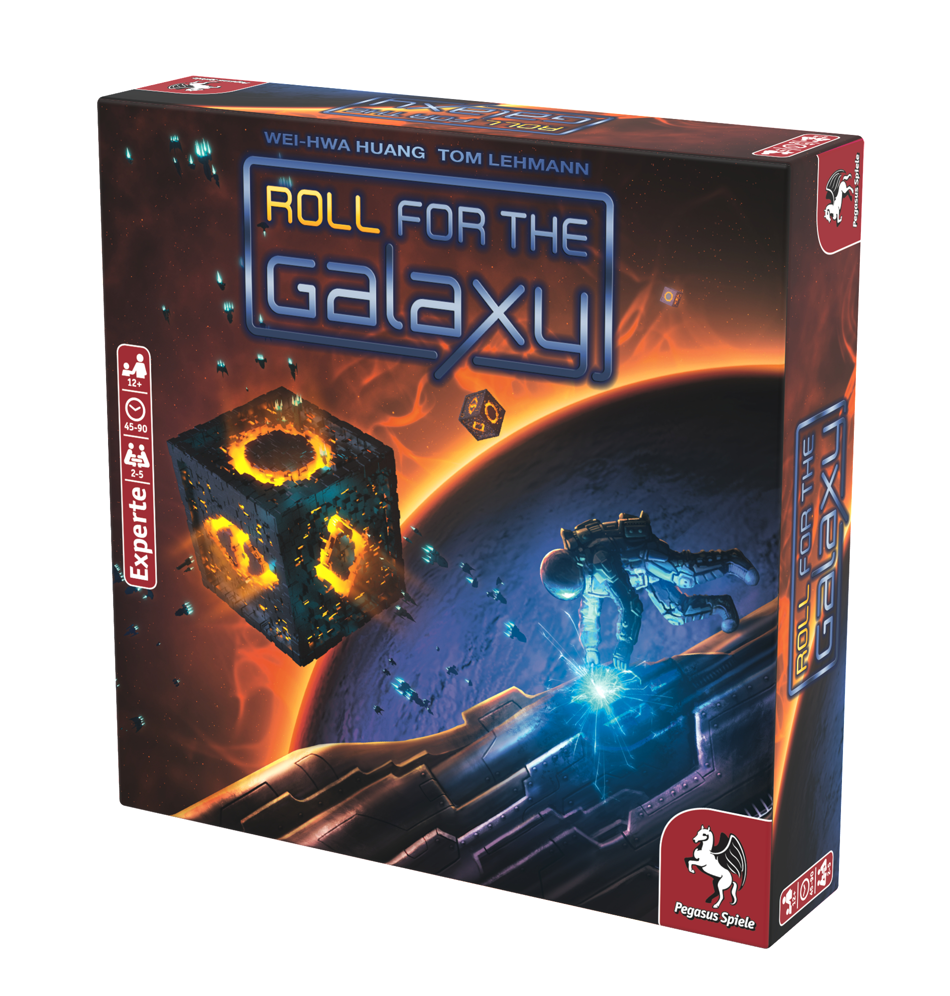 PEGASUS SPIELE Roll for the Galaxy (deutsche Ausgabe) Brettspiel Mehrfarbig
