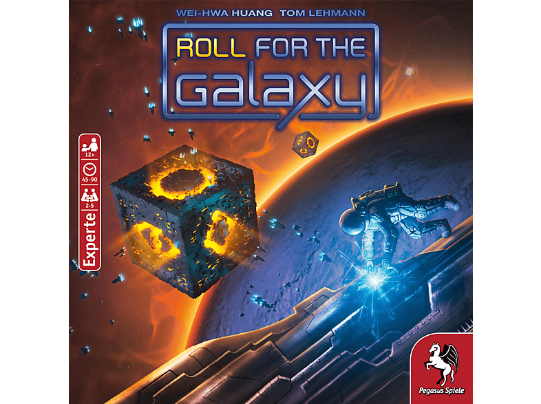 PEGASUS SPIELE Roll for the Galaxy (deutsche Ausgabe) Brettspiel Mehrfarbig