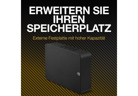 Festplatte SEAGATE Expansion extern, Zoll, MediaMarkt Desktop (10) Festplatte, 3,5 HDD, 16 | Schwarz TB