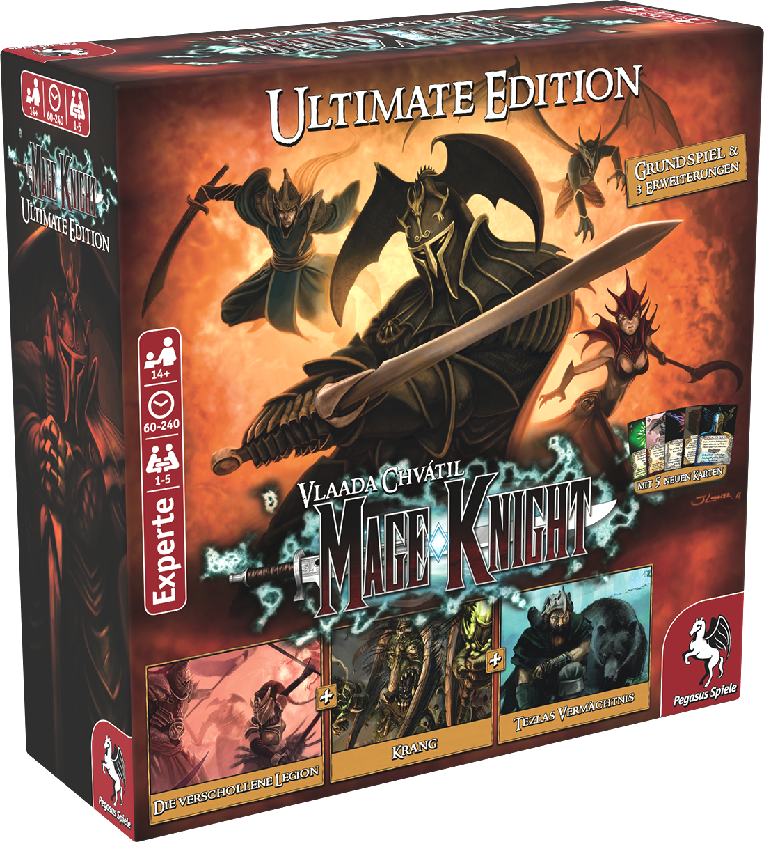 PEGASUS SPIELE Mage Knight - Ultimate Edition Brettspiel Mehrfarbig
