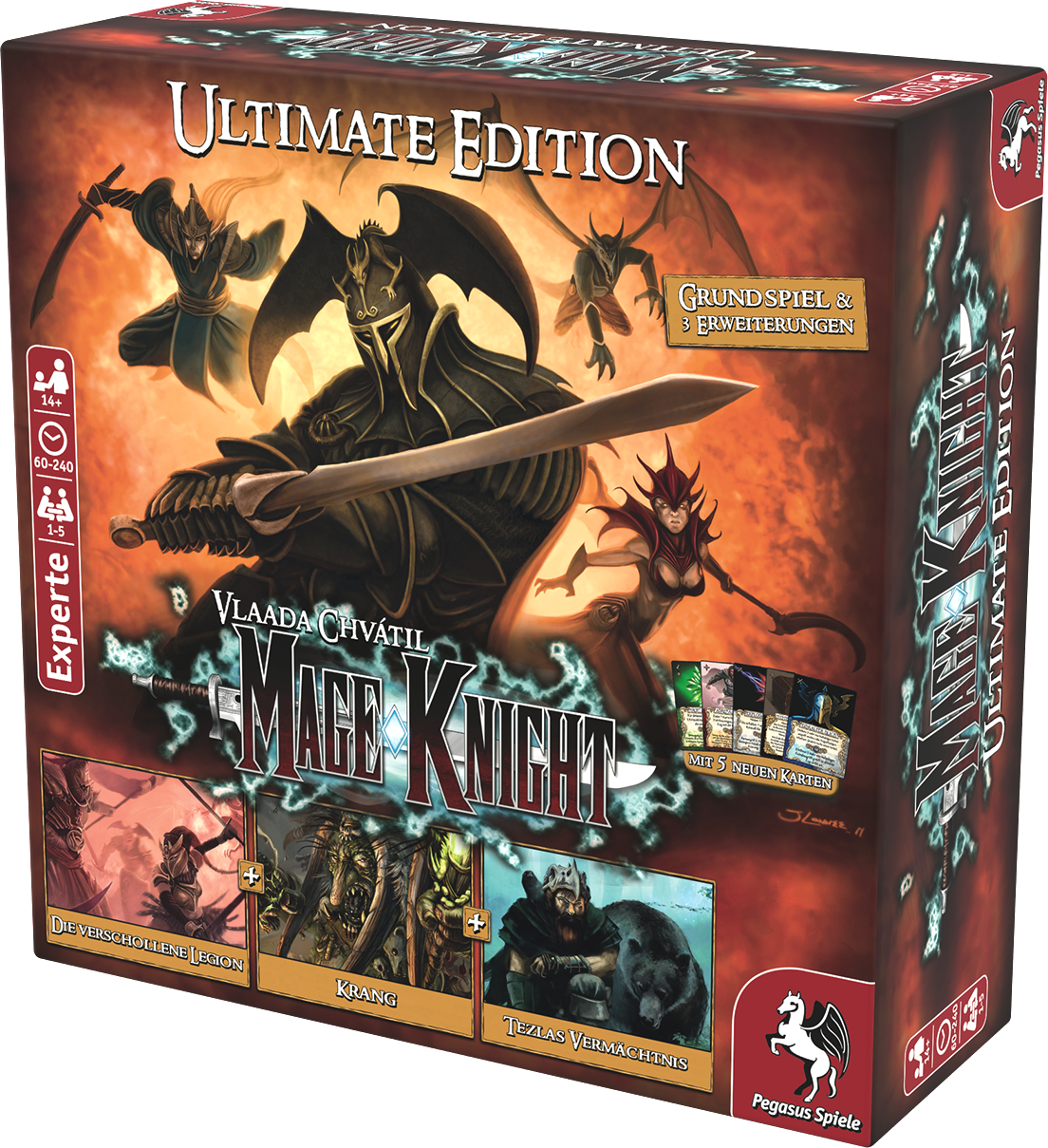 PEGASUS SPIELE Mage Knight - Ultimate Edition Brettspiel Mehrfarbig