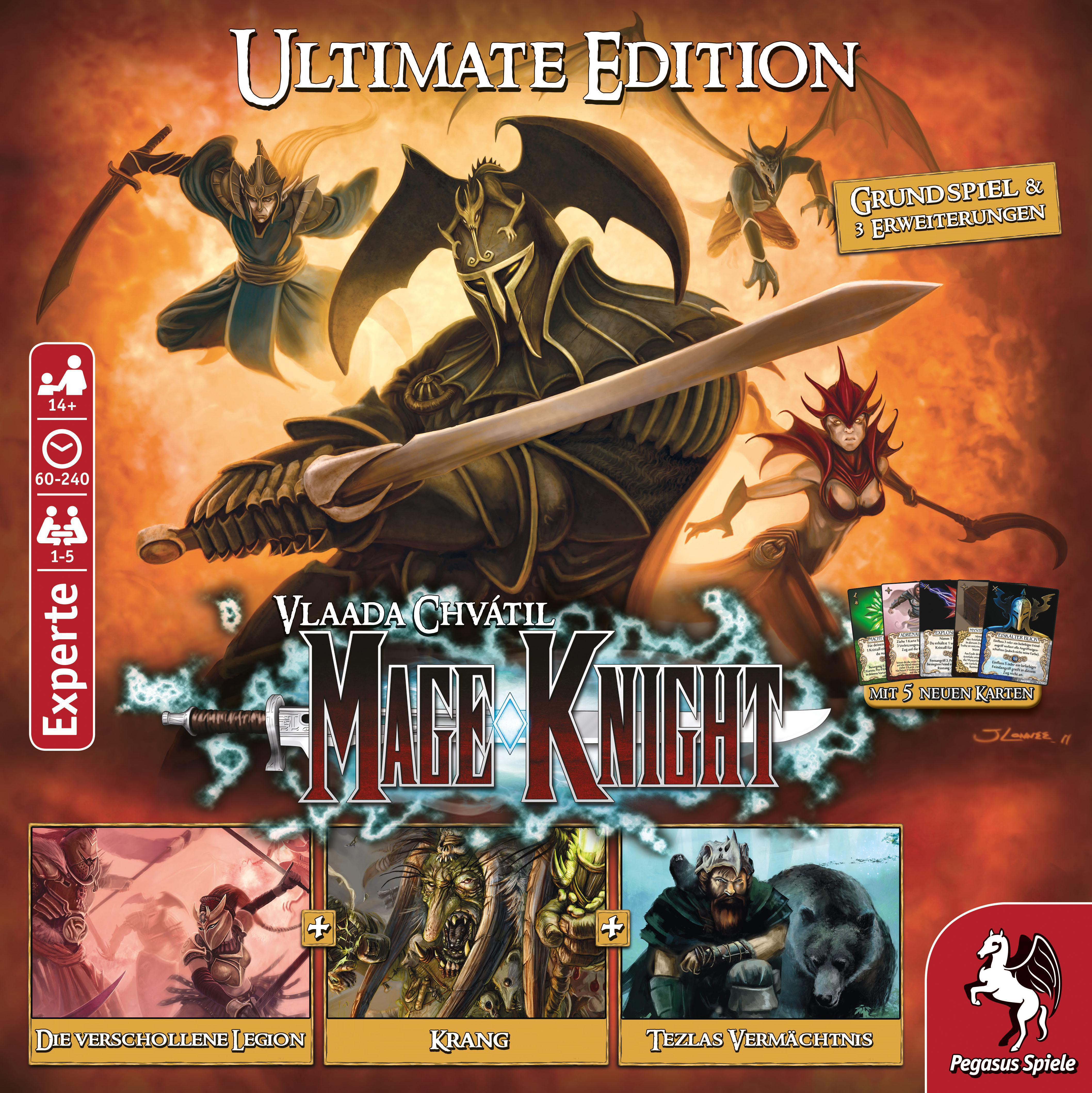 PEGASUS SPIELE Mage Knight - Ultimate Edition Brettspiel Mehrfarbig