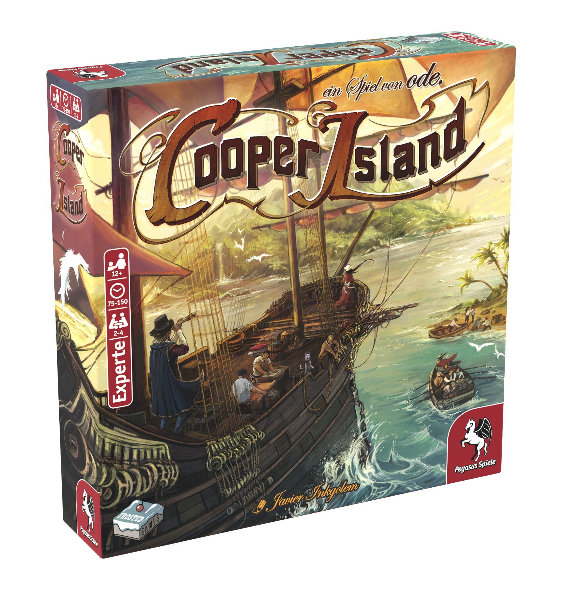 PEGASUS SPIELE Cooper Island (Frosted Games) Brettspiel Mehrfarbig