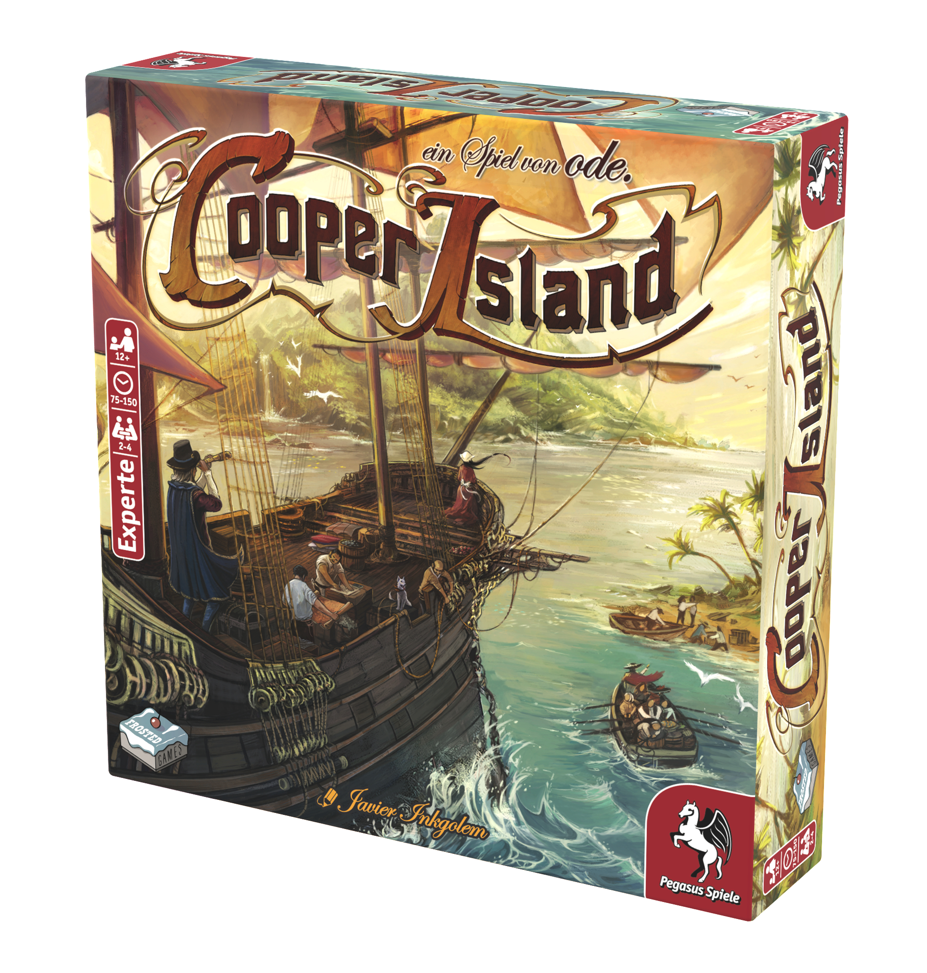 PEGASUS SPIELE Cooper Island (Frosted Games) Brettspiel Mehrfarbig