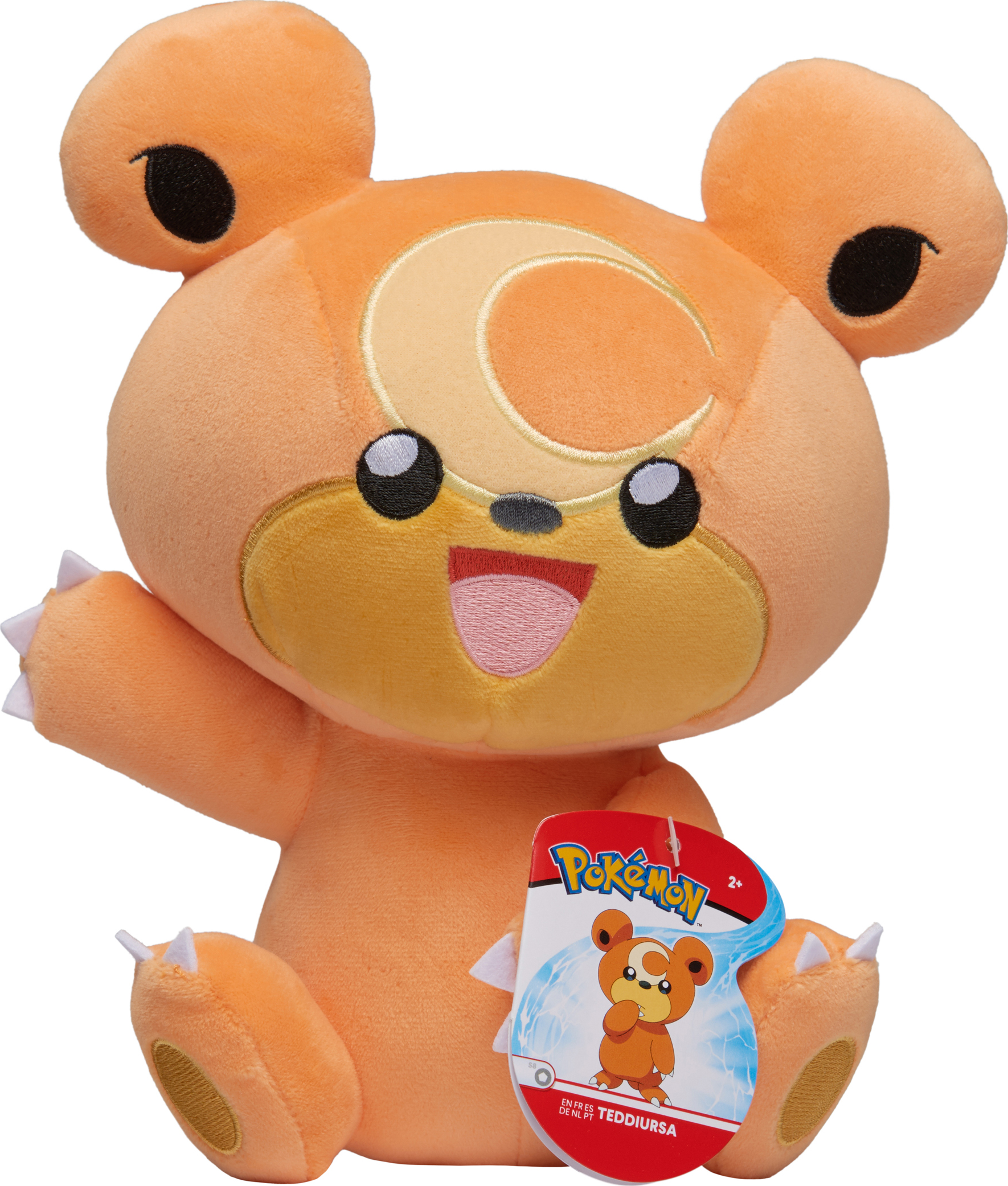 BOTI Pokémon: Teddiursa - Plüschfigur (Mehrfarbig)