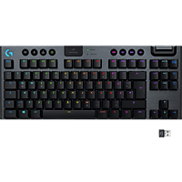 LOGITECH Gaming Tastatur G915 Linear Carbon RGB, Bluetooth/USB, Mechanisch, QWERTZ