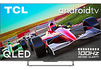 REACONDICIONADO TV QLED 55" - TCL 55C728, 4K UHD, Smart TV,Android TV, Motion Clarity PRO, Dolby Atmos-Audio, Onkyo Soud, Gris