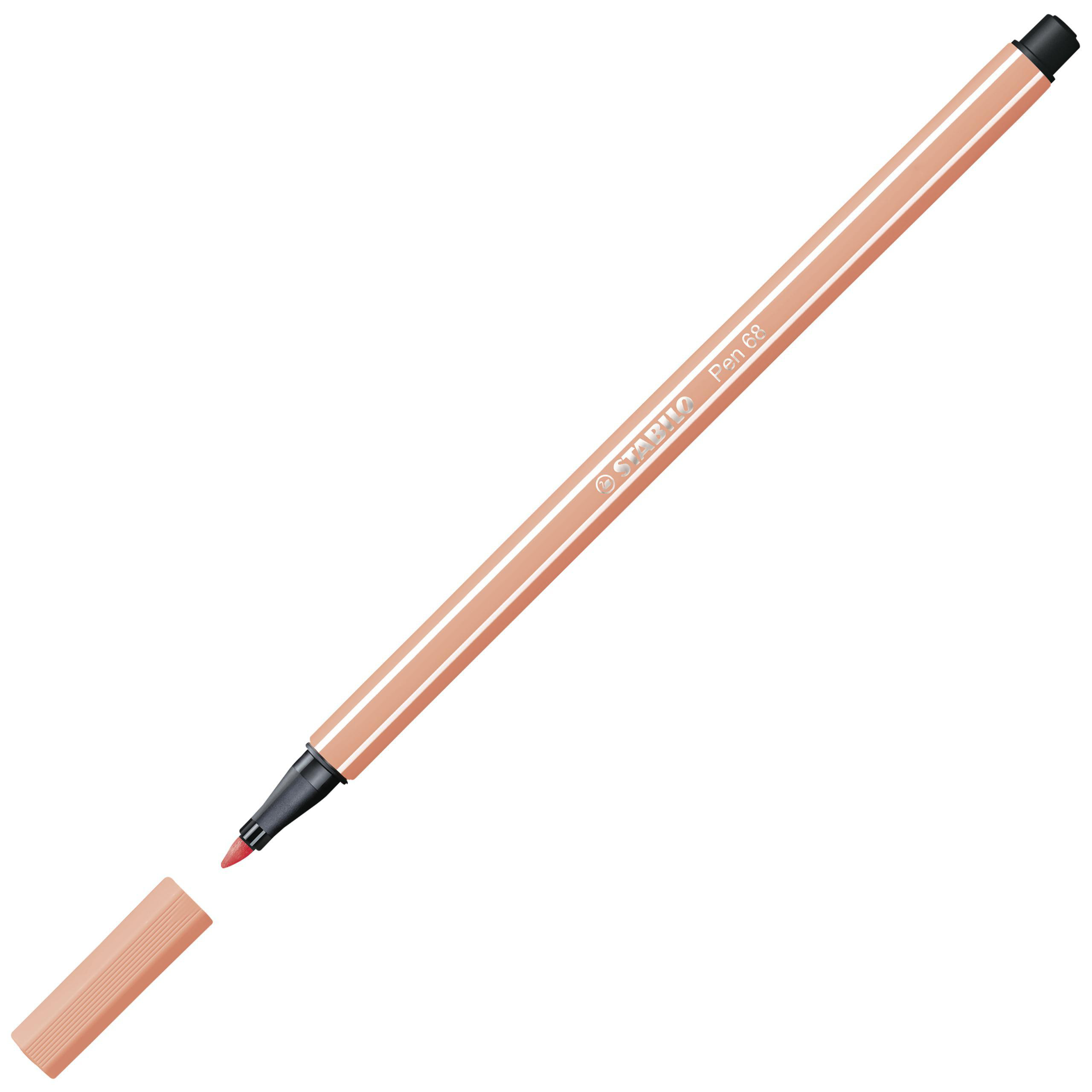 8 verschiedene Premium Pack Filzstift, 8er Pastellfarben Pen 68, STABILO