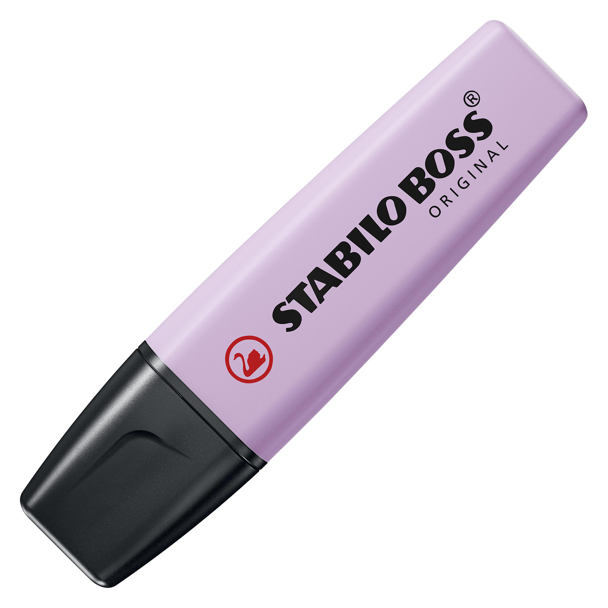 STABILO BOSS ORIGINAL, Pastel, 4er Pack, Hauch von Minzgrün, rosiges Rouge, Schimmer von Lila, zartes Türkis Textmarker Mehrfarbig