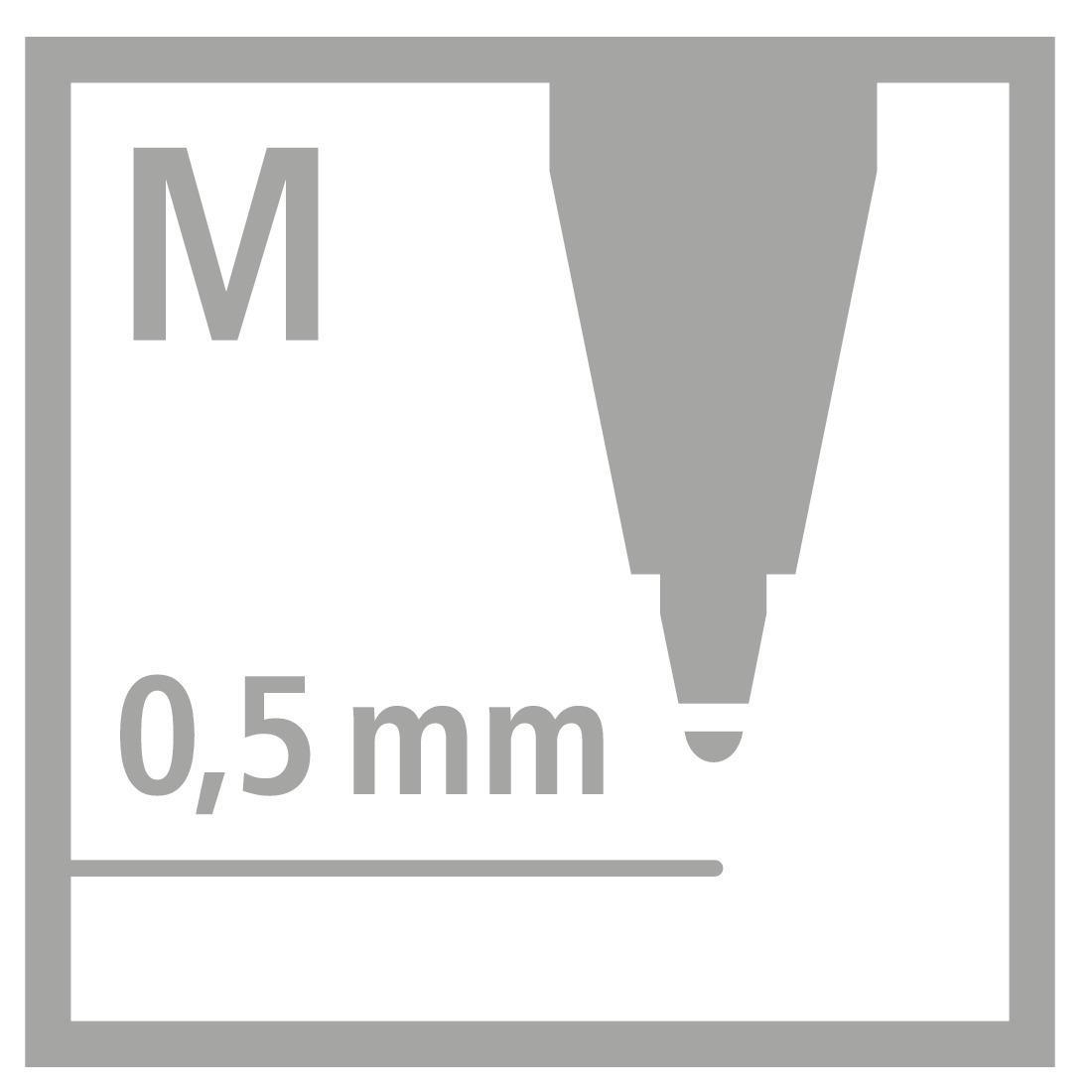 STABILO Pointball, Einzelstift Druck-Kugelschreiber Blau