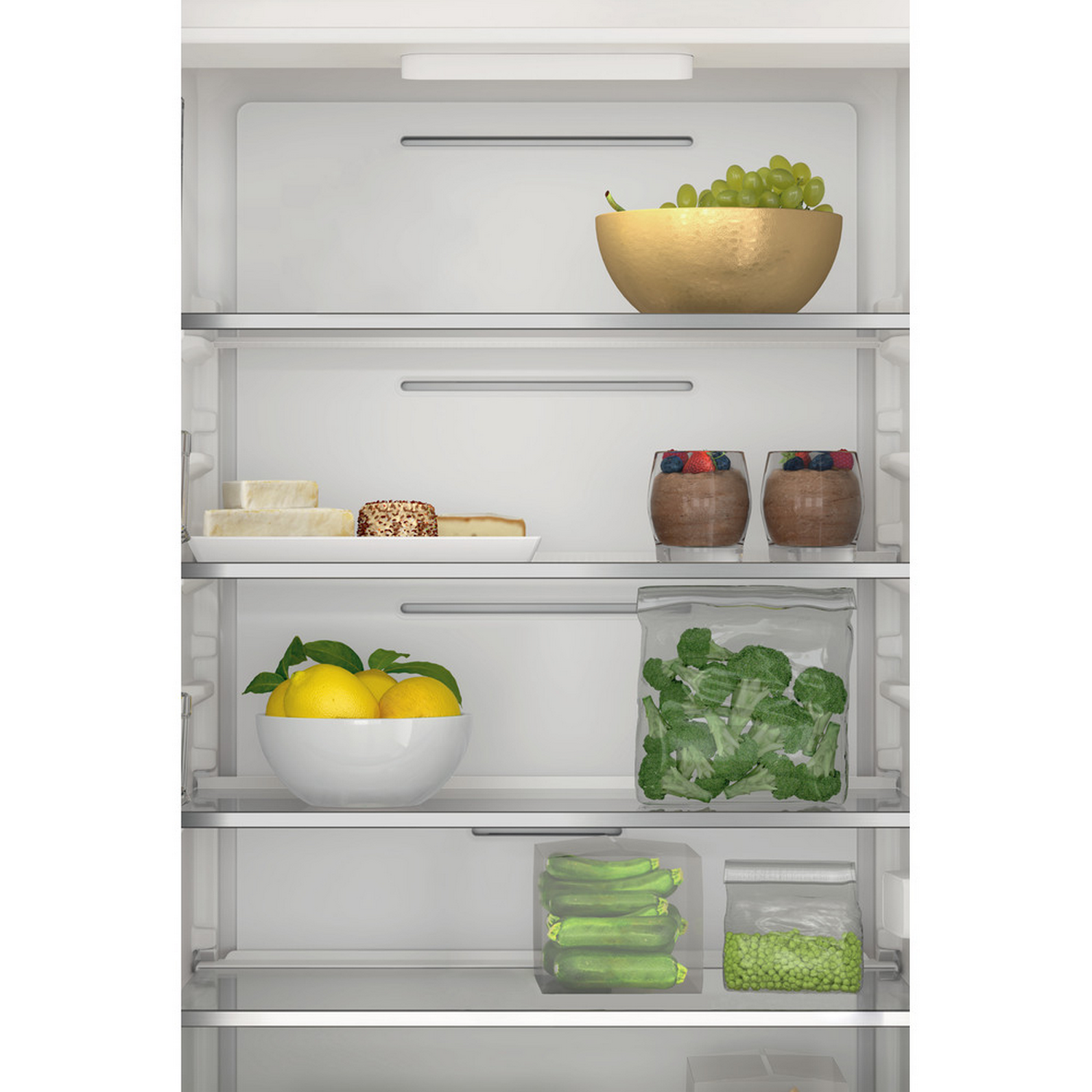 Frigorífico combi - Whirlpool WHC18 T311, Integrable, 250 l, No Frost, 177 cm, Blanco
