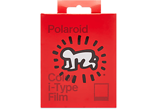 POLAROID Színes i-Type Film, Keith Haring 2021 Edition, i-Type kamerához, 8db instant fotó