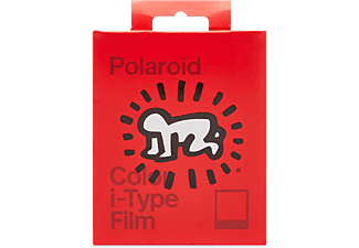 POLAROID színes i-Type Film, fotópapír Keith Haring 2021 Edition, i-Type kamerához, 8db instant fotó