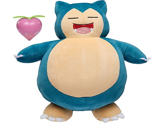 BOTI Pokémon - Snooze Action Snorlax (Ronflex) - Figurine en peluche avec son (Multicolore)