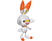 BOTI Pokémon: Sword & Shield - Scorbunny - Figura di peluche (Multicolore)