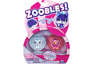 SPIN MASTER ZBL Zoobles - 2 Pack Sortiment Spielfiguren Mehrfarbig