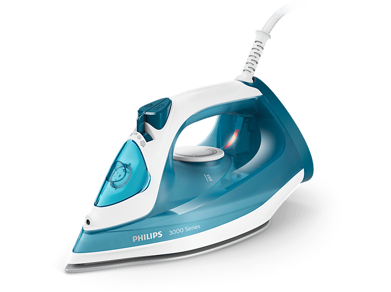 Philips DST3011/20 Dampfbügeleisen (2100 Watt, Türkis/Weiß)