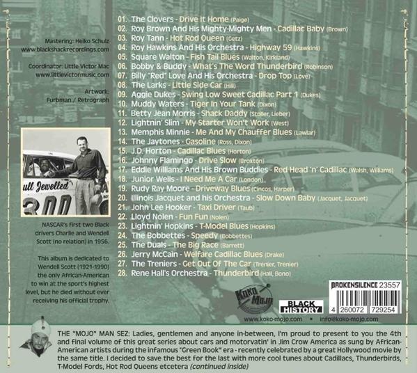 Albumcover mit Text, Mann im Anzug, Autografik, schwarz-weiß.