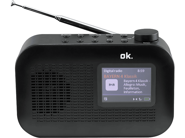 Ok Draagbare Dab+ Radio (ord 130)