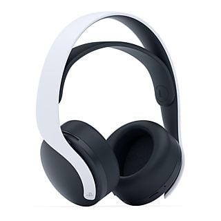 Auriculares gaming - Sony Pulse 3D, De diadema, Bluetooth, Cancelación de ruido, USB-C, Jack 3.5mm, Blanco