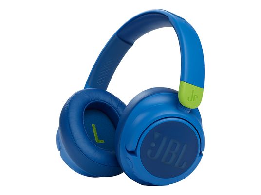 JBL JR460NC - Casque d'écoute Bluetooth (Over-ear, bleu)