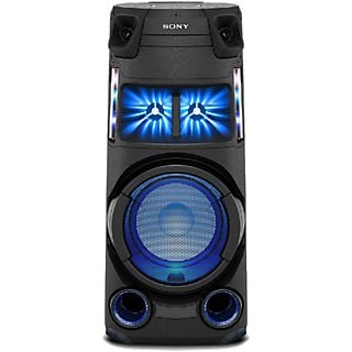 Altavoz de gran potencia - Sony MHC-V43D.CEL, 4.1 Canales, Iluminación ambiental, Karaoke, Bluetooth, Mega Bass, Radio, Negro