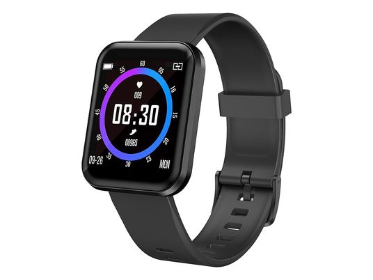 LENOVO E1 Pro - Smartwatch (Silikon, Schwarz)