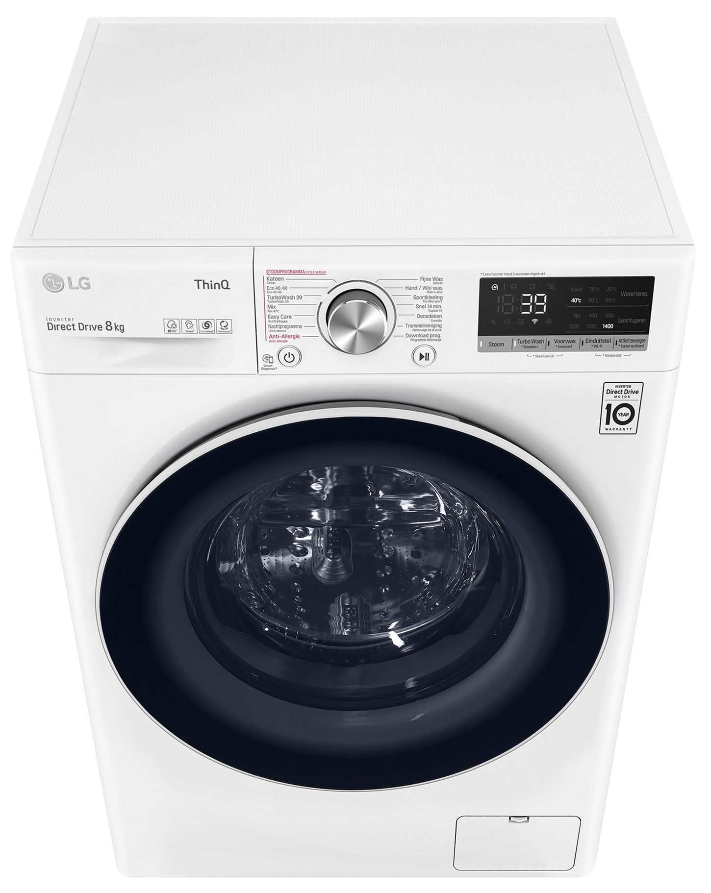 LG F4WV708S0E AI DD Wasmachine