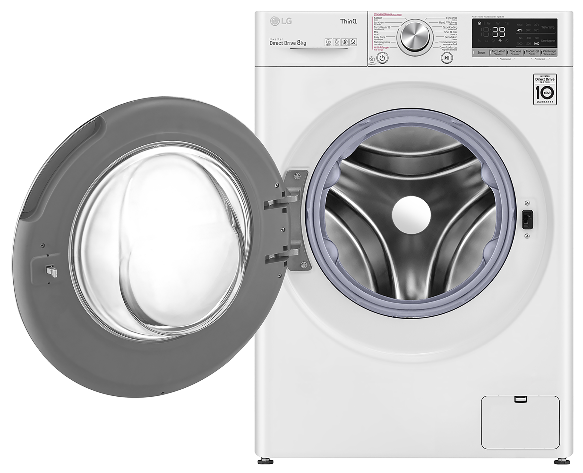 LG F4WV708S0E AI DD Wasmachine