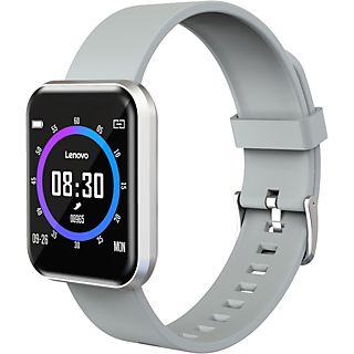 LENOVO E1 Pro - Smartwatch (Silicone, Argento/grigio)