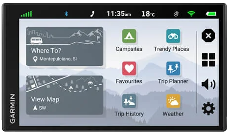 GARMIN GPS CamperVan Europe 6.95" (010-02666-11)