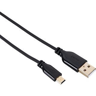 HAMA USB - miniUSB-B 5-pin kabel 75 cm Zwart (74248)