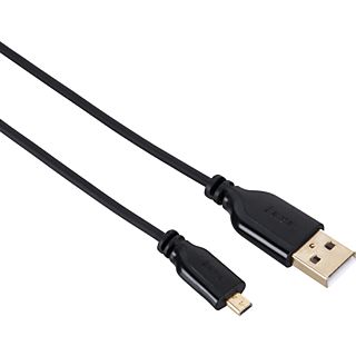 HAMA USB - mini-B 8-pin kabel 75 cm Zwart (74249)