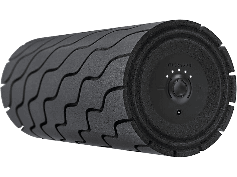Masajeador - Therabody Theragun Wave Roller, 5 Intensidades de Vibración, Cuerpo, Espuma Alta Densidad, Negro