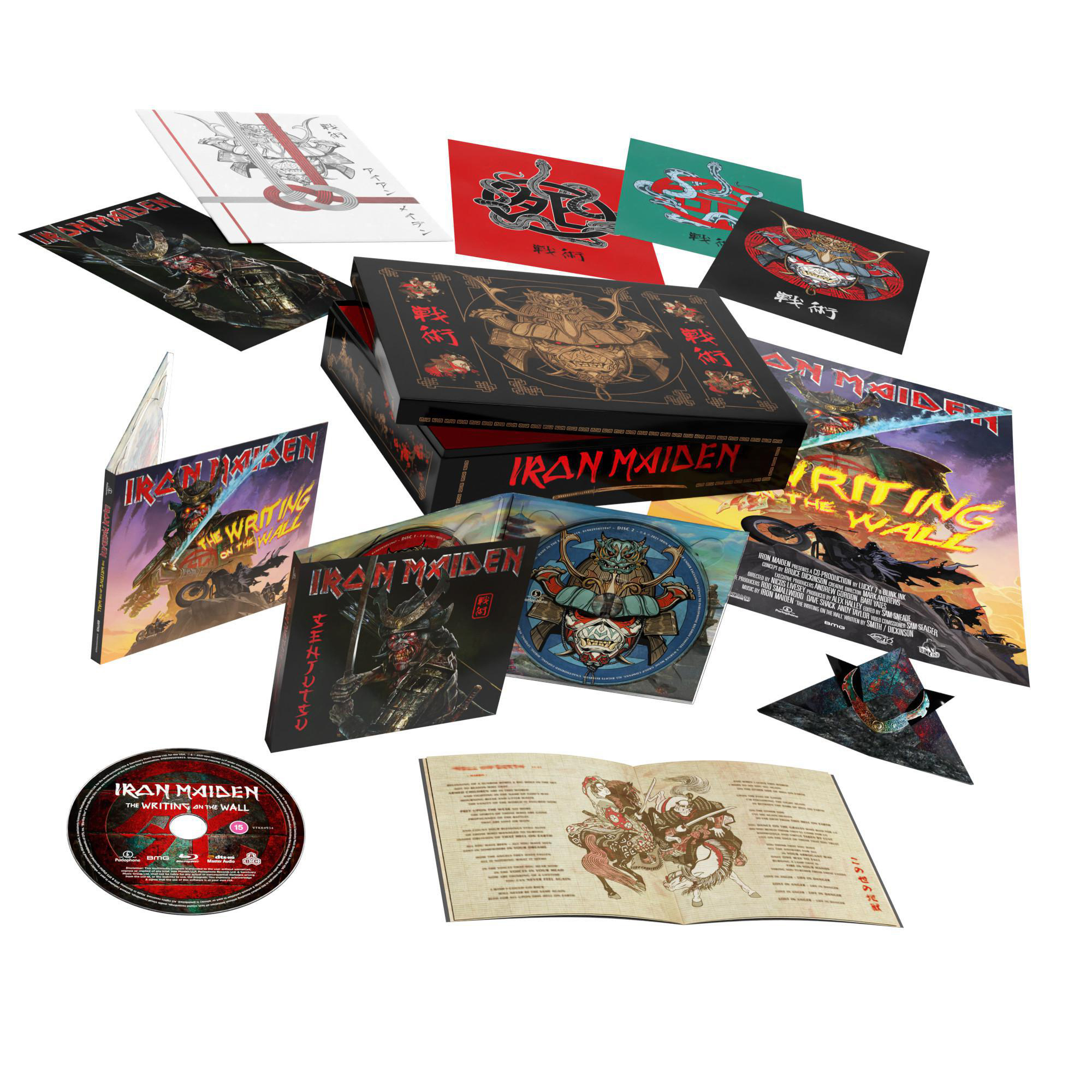 Iron Maiden - Senjutsu Limitierte Deluxe Box  - (CD + Blu-ray Disc)