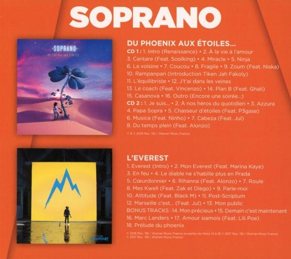 Soprano - Coffret 2CD:Du phoenix aux étoiles&L'Everest  - (CD)
