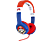 OTL TECHNOLOGIES Super Mario Enfants - casque de musique (On-ear, rouge Bleu)