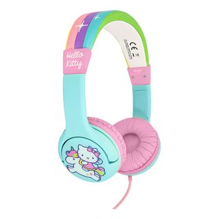 OTL TECHNOLOGIES Rainbow Kitty Kids - cuffia (On-ear, Multicolore)