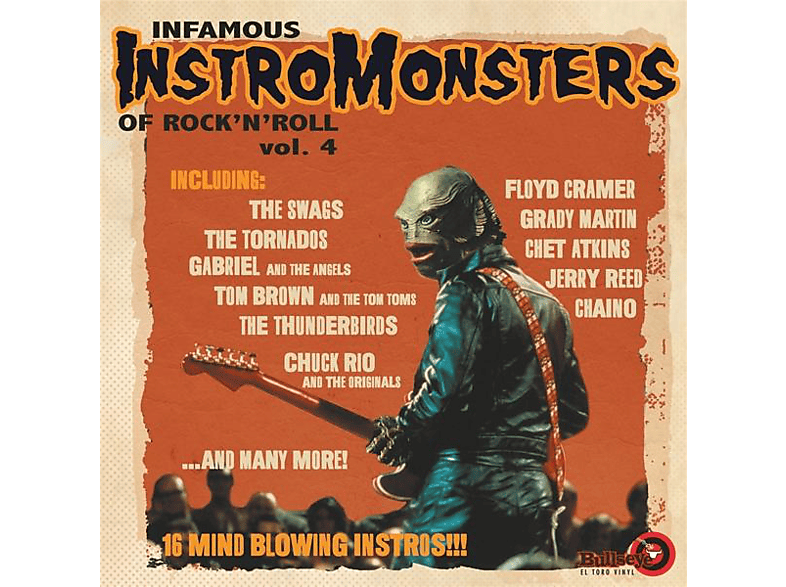 VARIOUS - Infamous Instromonsters Vol.4  - (Vinyl)