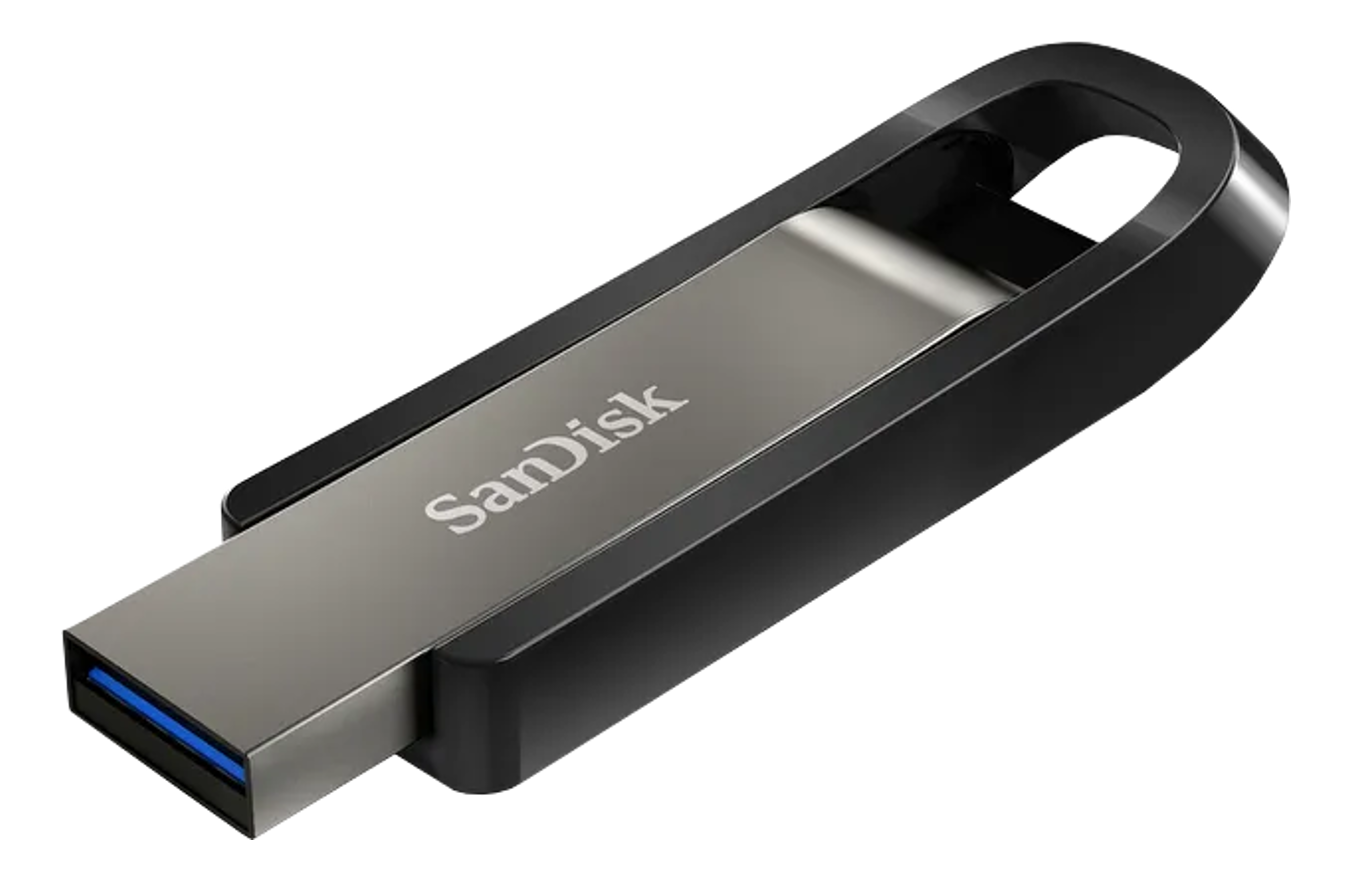 SANDISK Extreme GO - Clé USB (64 Go, Noir)