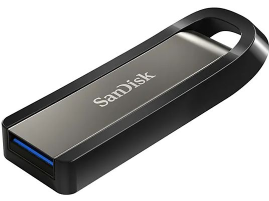 SANDISK Extreme GO - USB Stick  (128 GB, Schwarz)