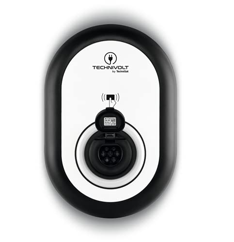 TECHNISAT TECHNIVOLT 100 Wallbox Ladestation für Elektrofahrzeuge, 11 kW