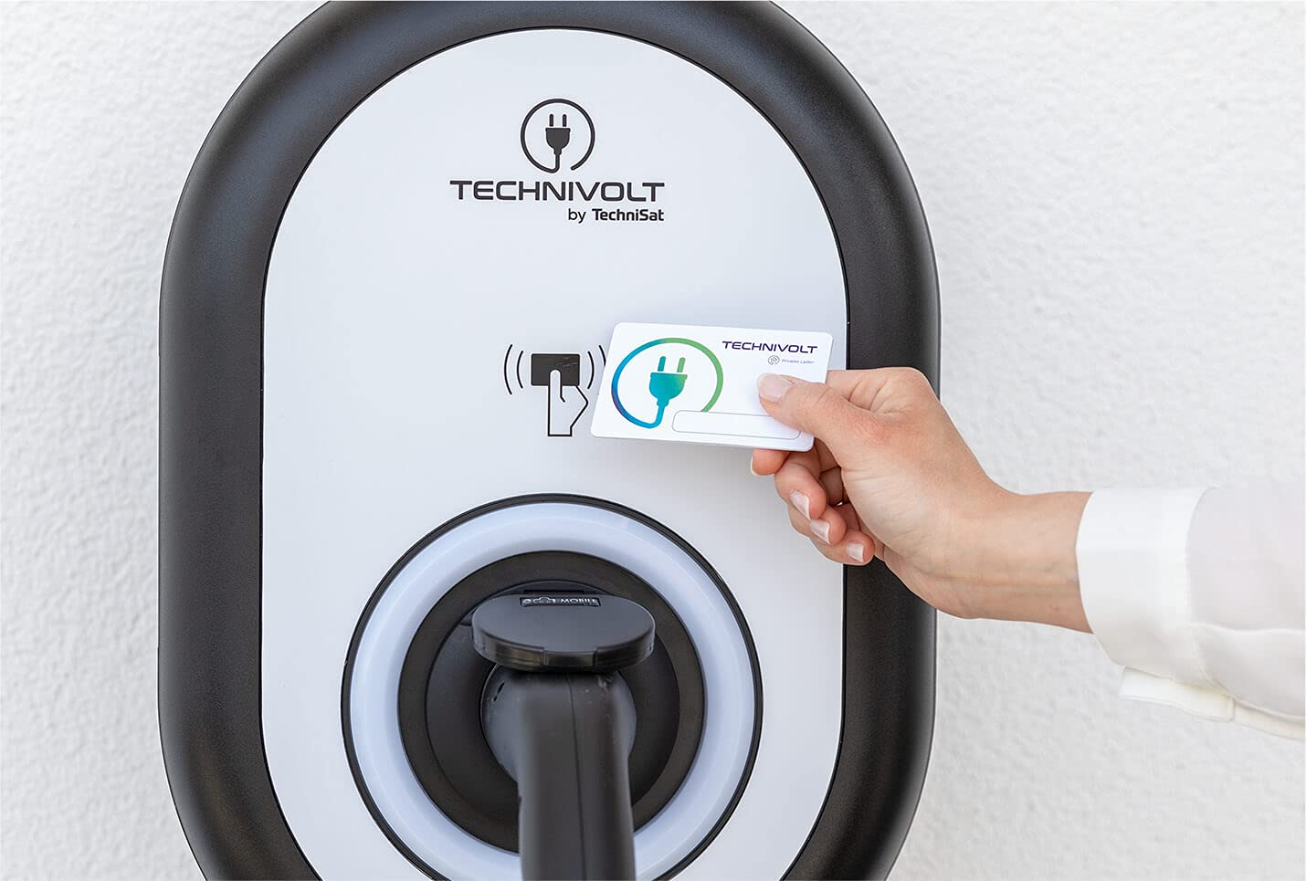TECHNISAT TECHNIVOLT 100 Wallbox Ladestation für Elektrofahrzeuge, 11 kW