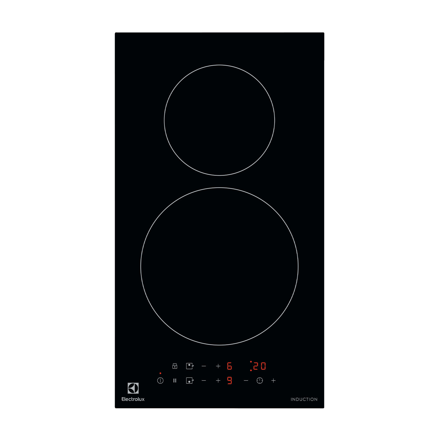 Piano Cottura A Induzione Electrolux Lit30230C, 2 zone cottura, 29 cm x 52