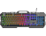 TRUST GXT 853 Esca gamer billentyűzet, RGB háttérvilágítás, USB, fém váz, Magyar (24383)