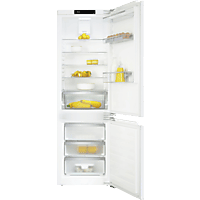 MIELE KFN 7734 D Kühlgefrierkombination (D, 181 kWh, 1770 mm hoch, Weiß)