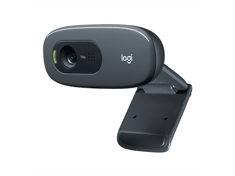 LOGITECH C270 HD-Webcam, USB, Grau