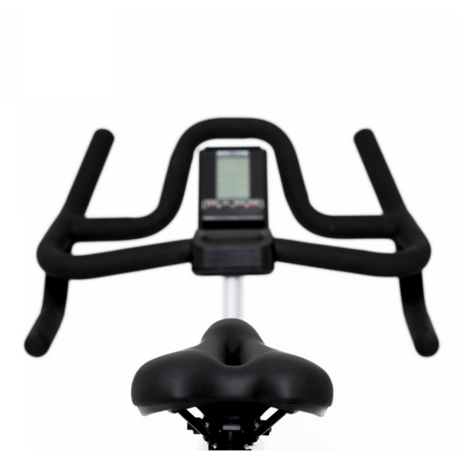 Bicicleta estática - Bodytone DS25, Volante Inercia 18 Kg Delantero, Peso Máx. 140 kg, Freno magnético, Ruedas de transporte, Negro